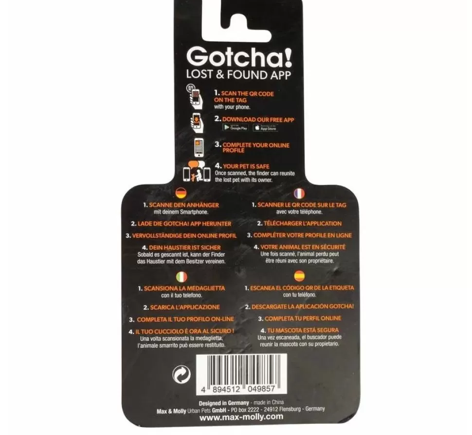 Max & Molly Smart Id Tag