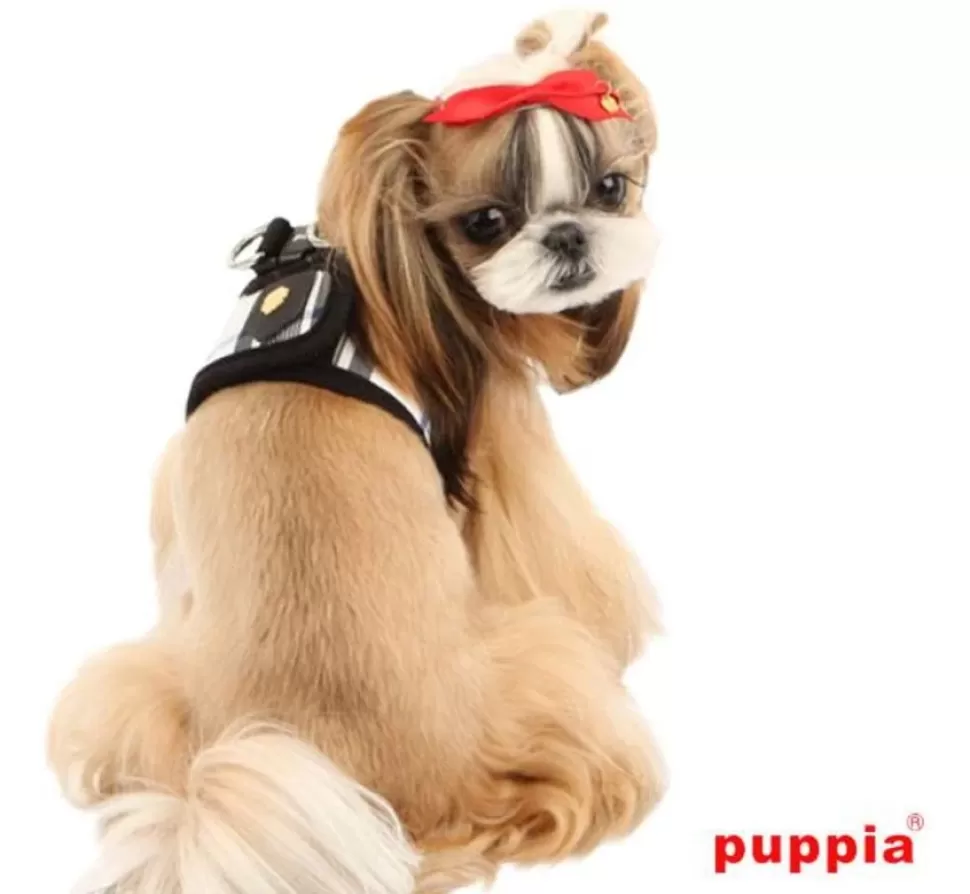 Puppia Hondentuig Junior Harness Zwart