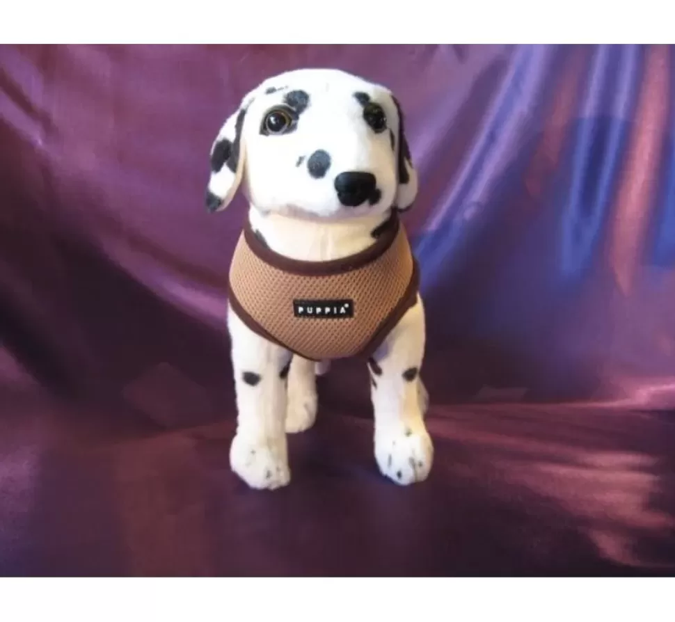 Puppia Hondentuig Soft Harness Beige