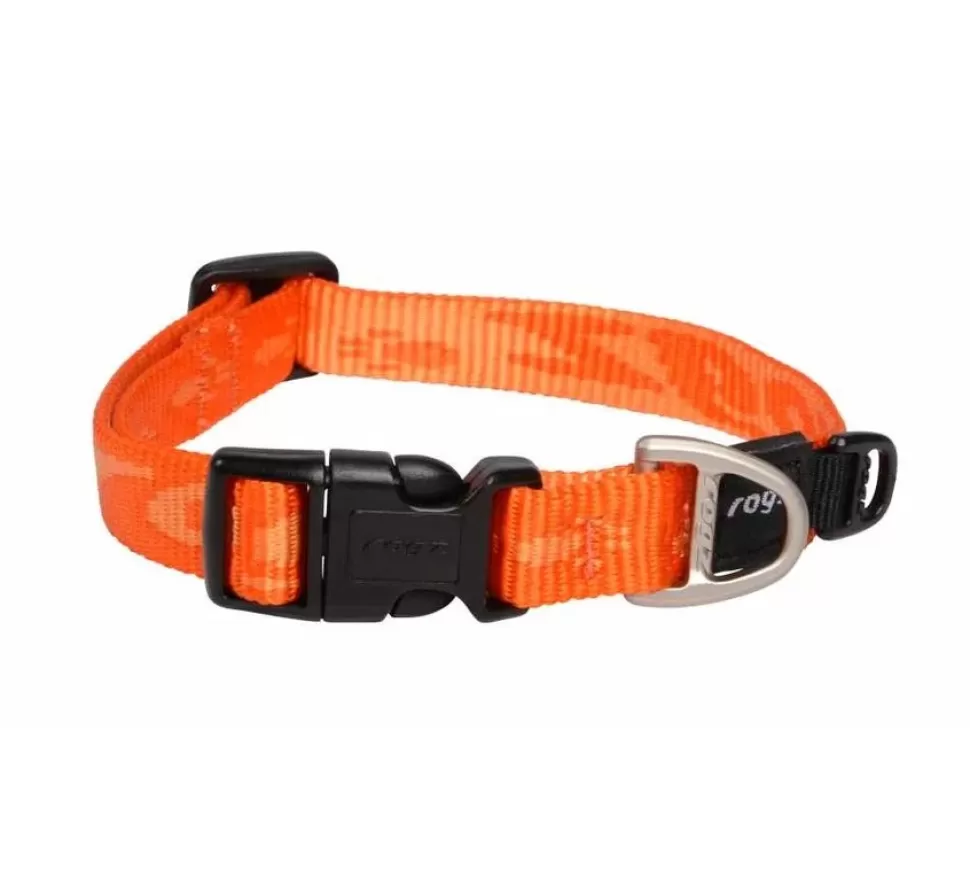 Rogz Hondenhalsband Alpinist Oranje