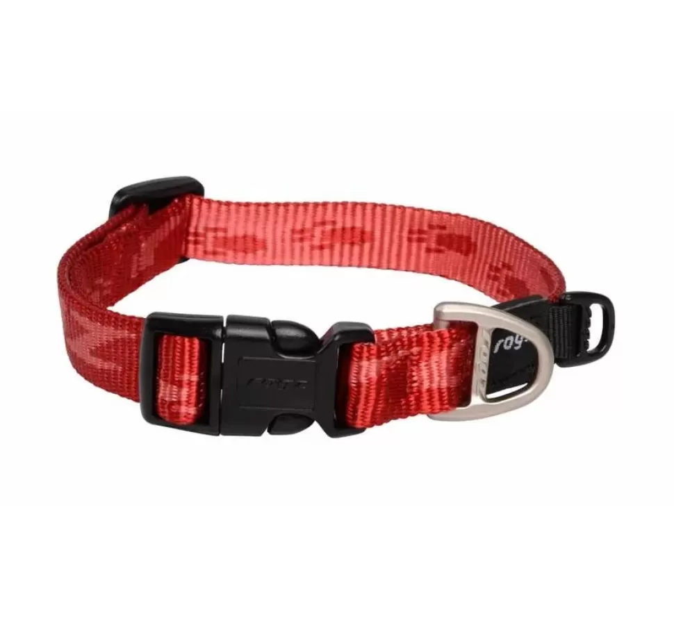 Rogz Hondenhalsband Alpinist Rood