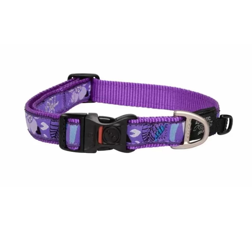 Rogz Hondenhalsband Purple Forest