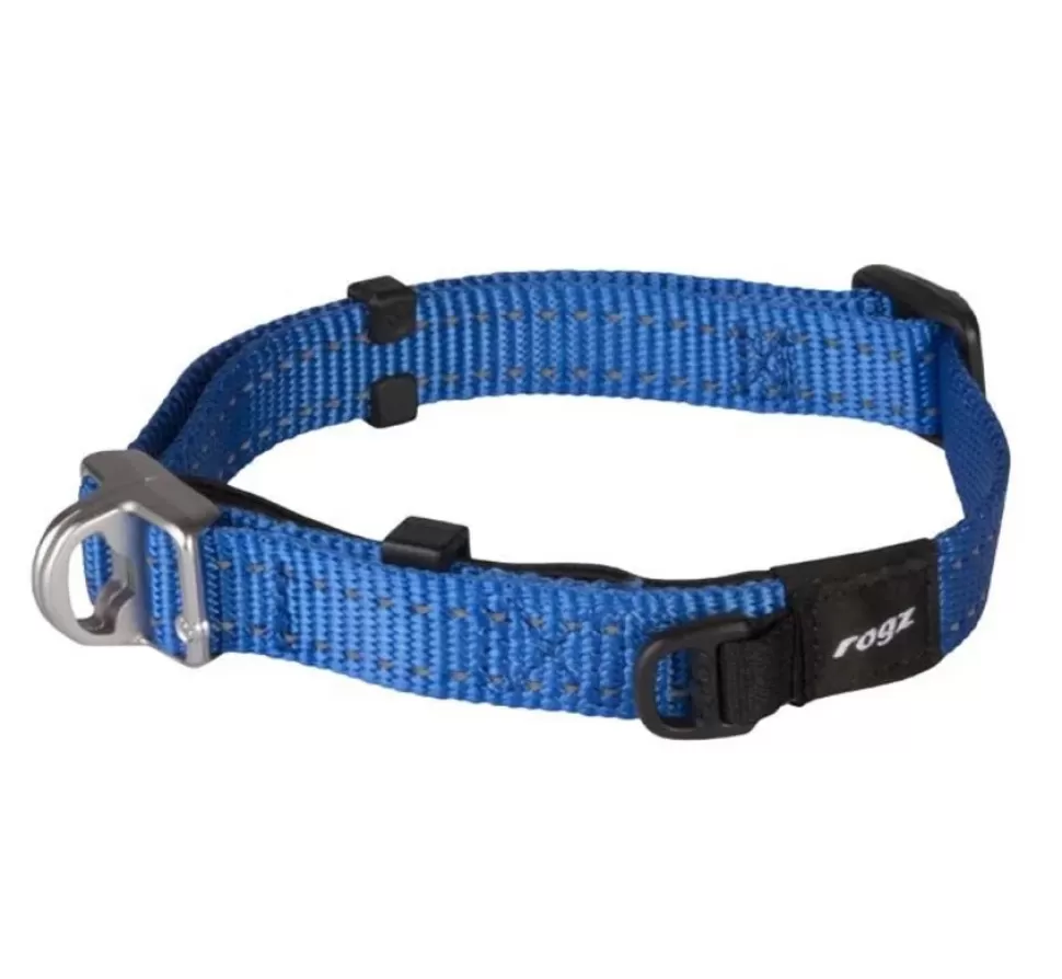 Rogz Hondenhalsband Safety Blauw