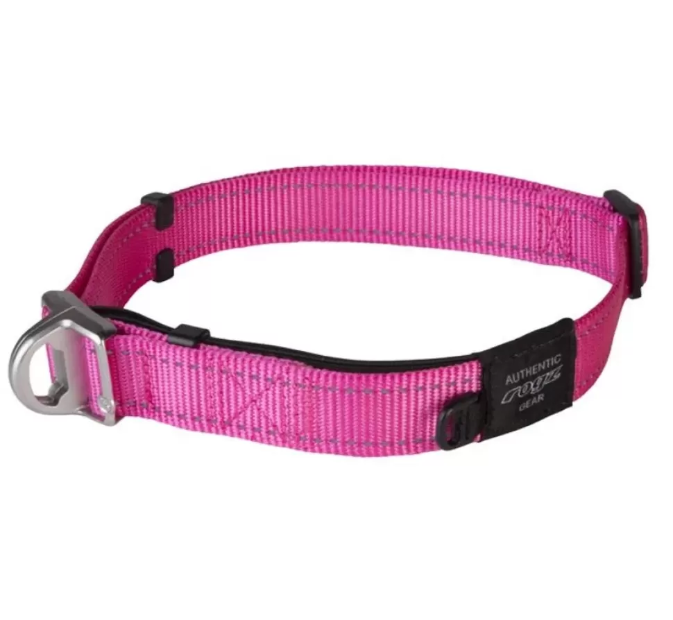 Rogz Hondenhalsband Safety Roze