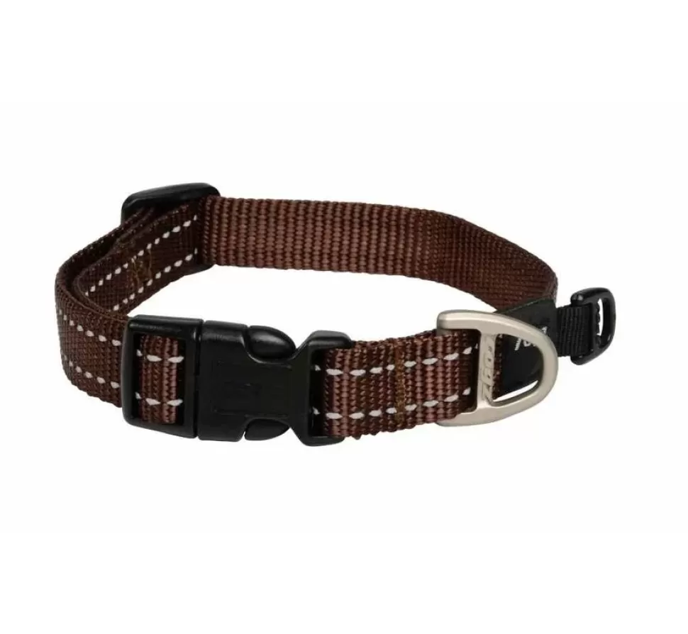 Rogz Hondenhalsband Utility Bruin