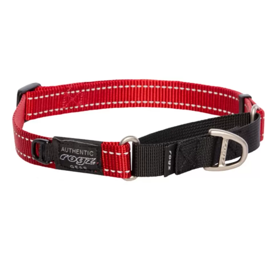 Rogz Hondenhalsband Utility Control Rood