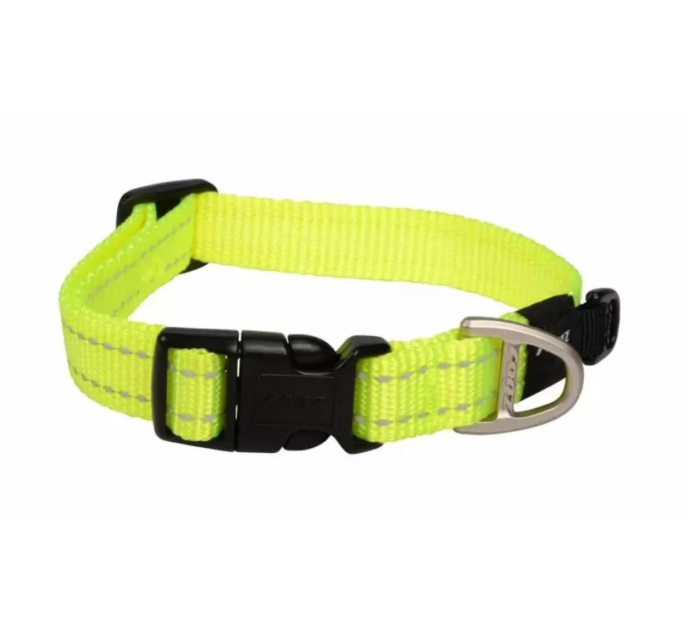 Rogz Hondenhalsband Utility Geel