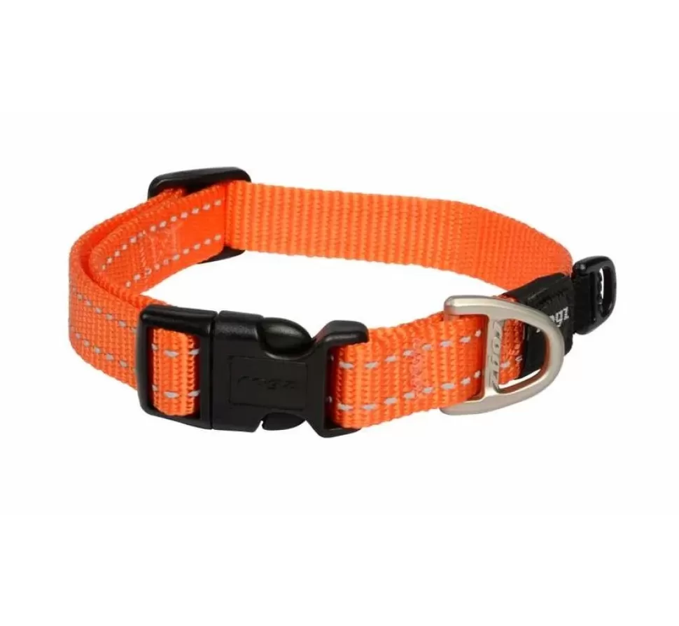 Rogz Hondenhalsband Utility Oranje