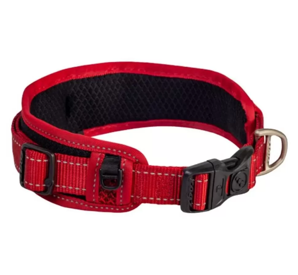 Rogz Hondenhalsband Utility Padded Rood