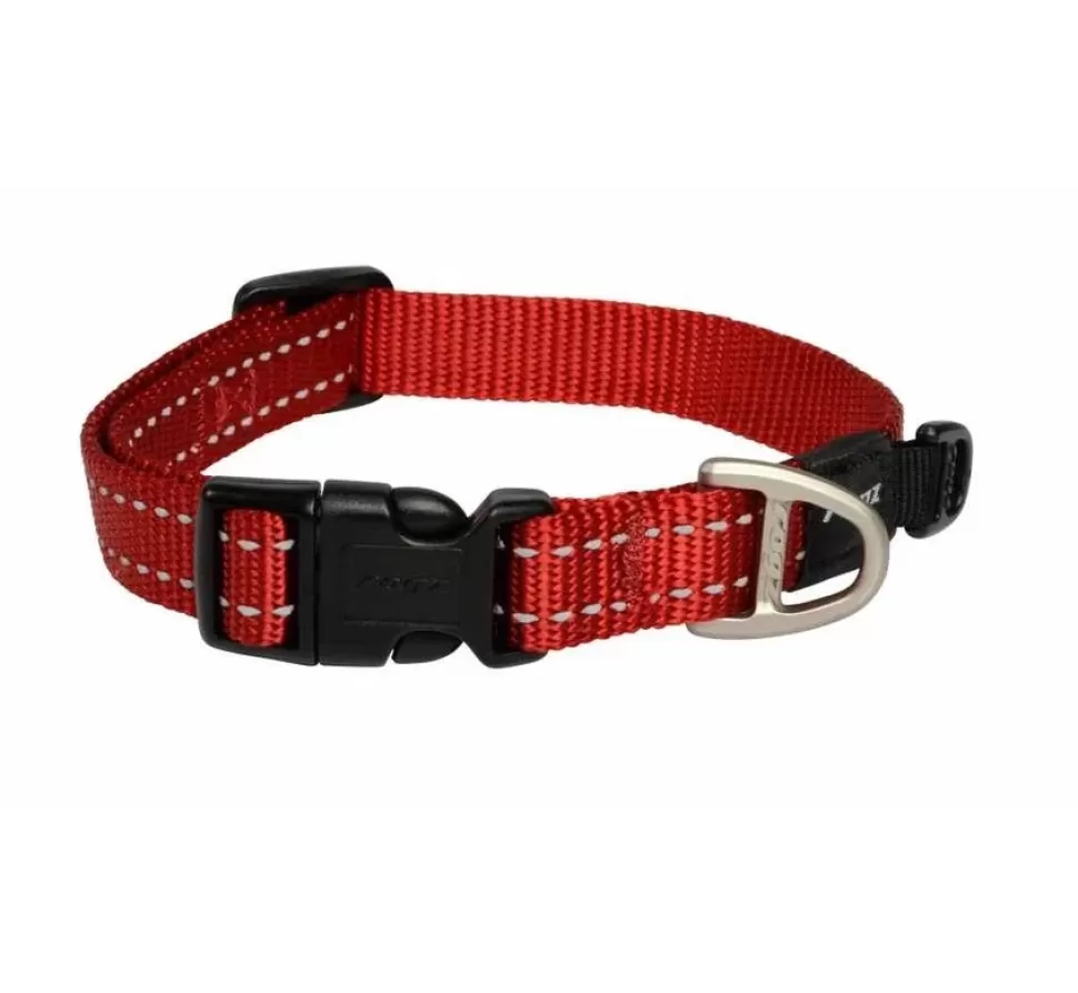 Rogz Hondenhalsband Utility Rood