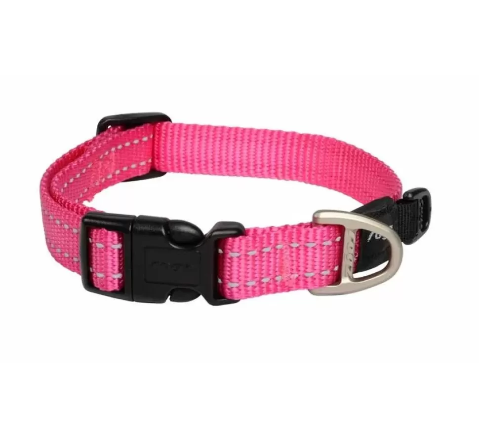 Rogz Hondenhalsband Utility Roze