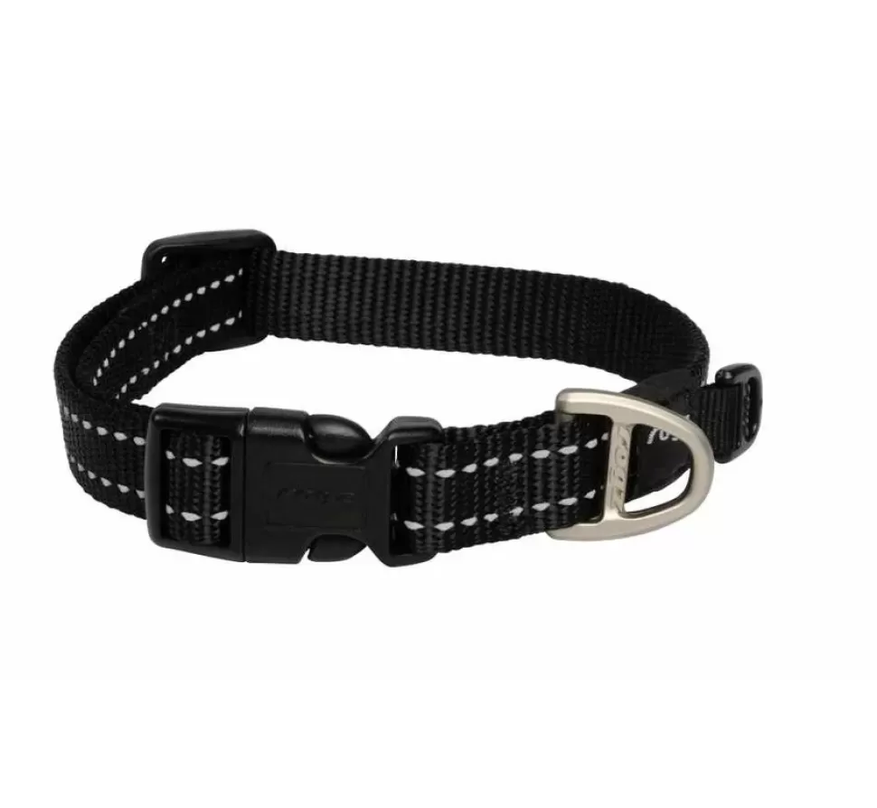 Rogz Hondenhalsband Utility Zwart