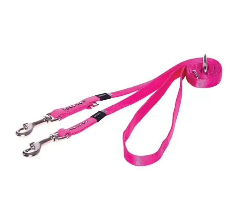 Rogz Hondenriem Multi Purpose Luna Roze