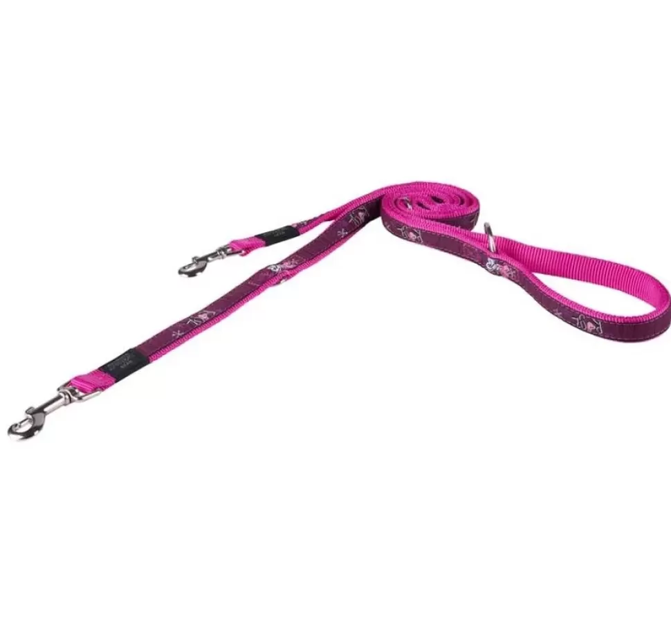 Rogz Hondenriem Multi Purpose Pink Love