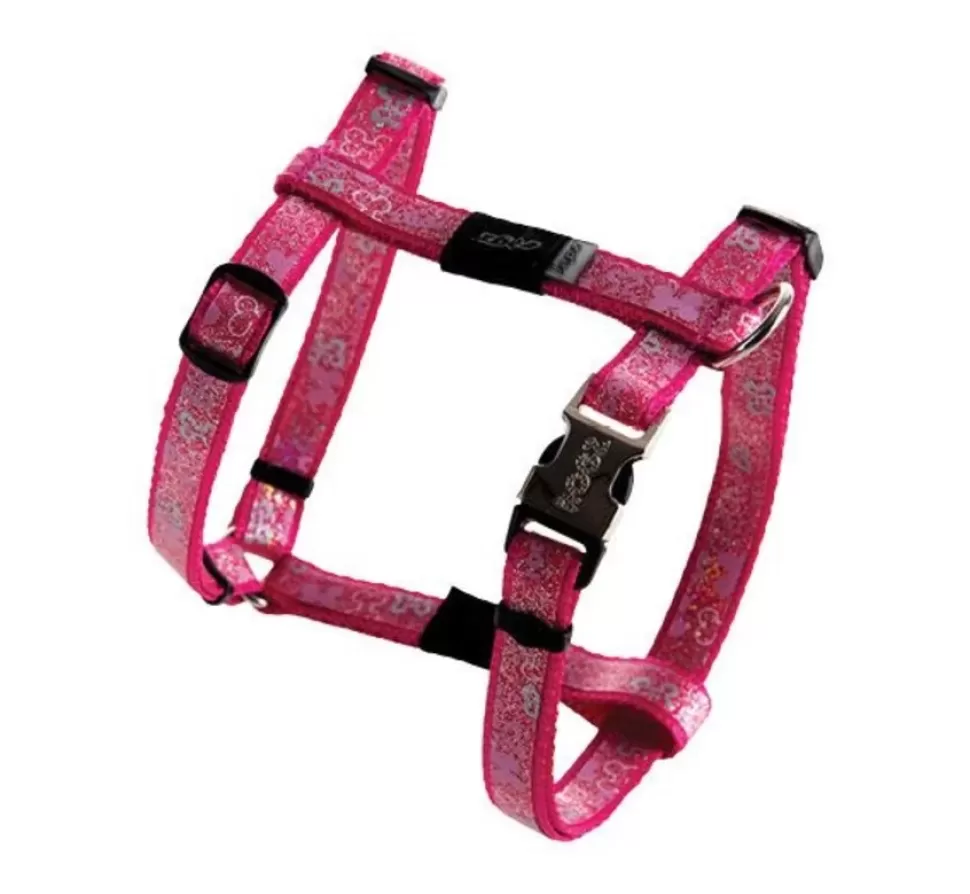 Rogz Hondentuig Trendy Pink Bones