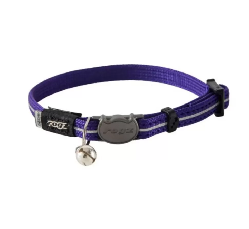 Rogz Kattenhalsband Alleycat Paars