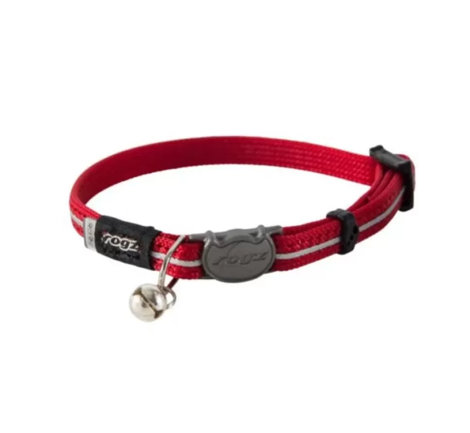 Rogz Kattenhalsband Alleycat Rood