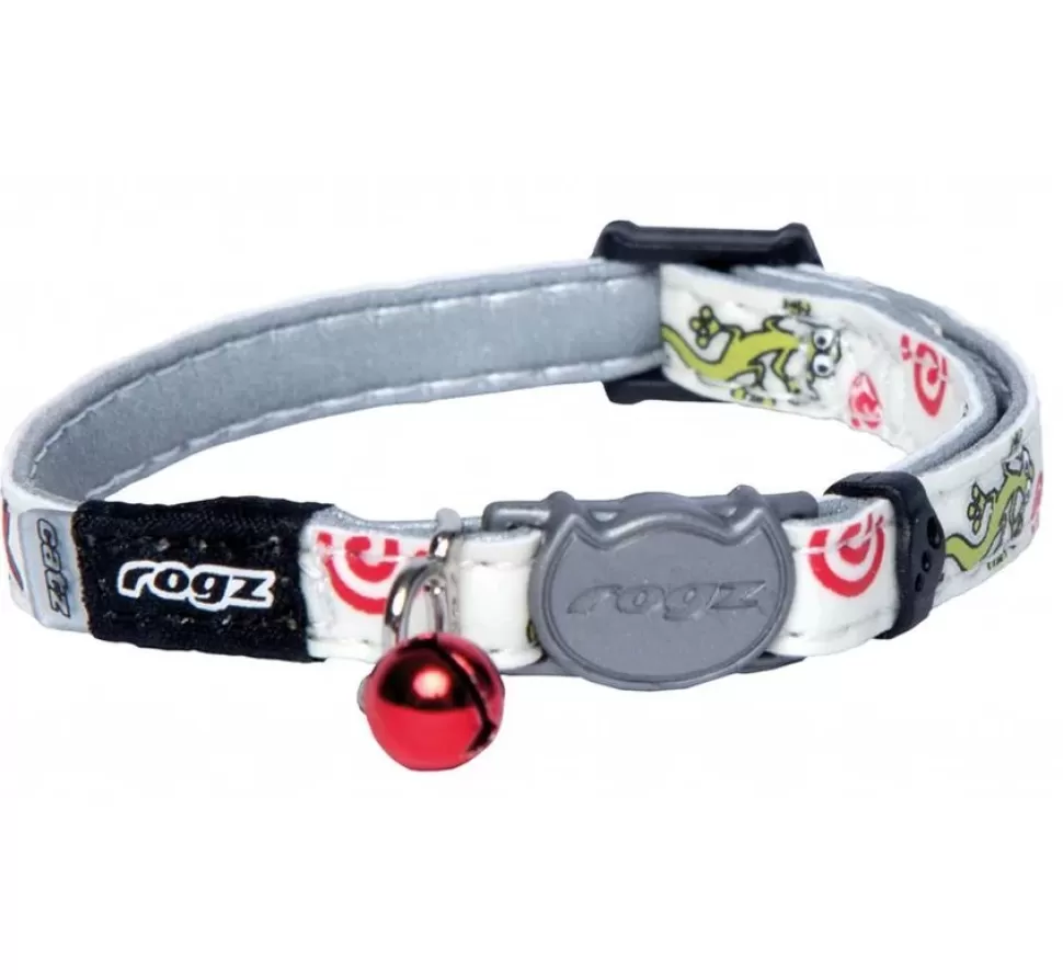 Rogz Kattenhalsband Glowcat Gecko