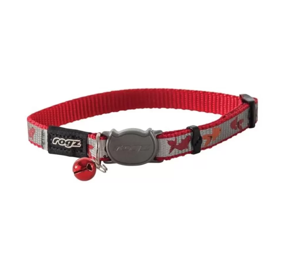 Rogz Kattenhalsband Reflectocat Red Fish