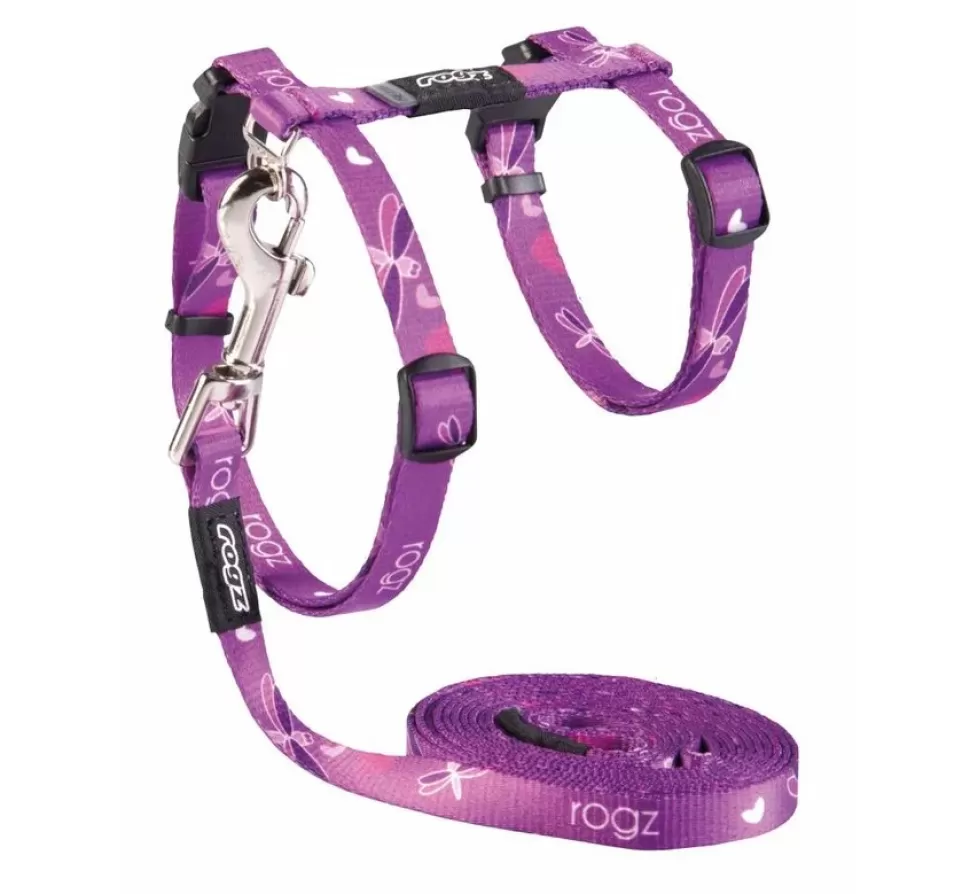 Rogz Kattentuig Kiddycat Purple Dragonfly