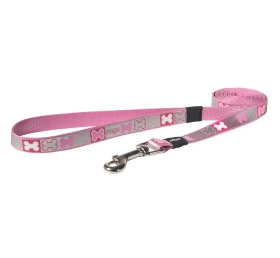 Rogz Puppy Hondenriem Reflecto Roze