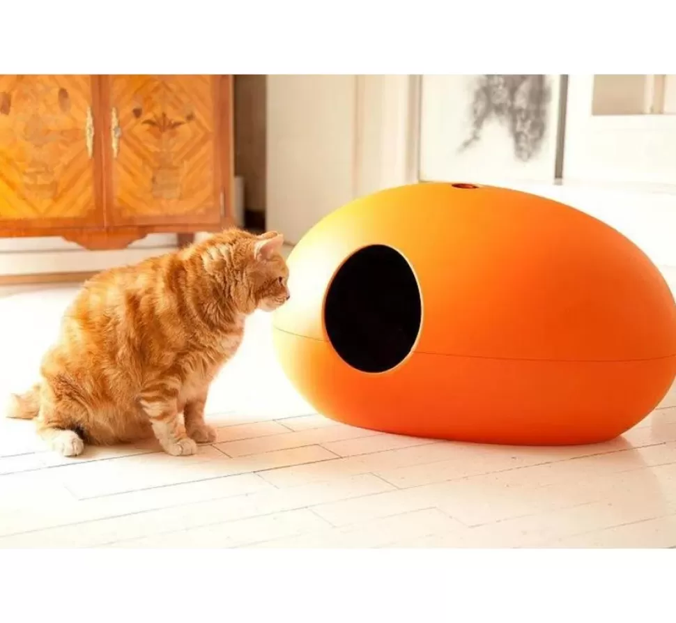 Sindesign Kattenbak Poopoopeedo Oranje